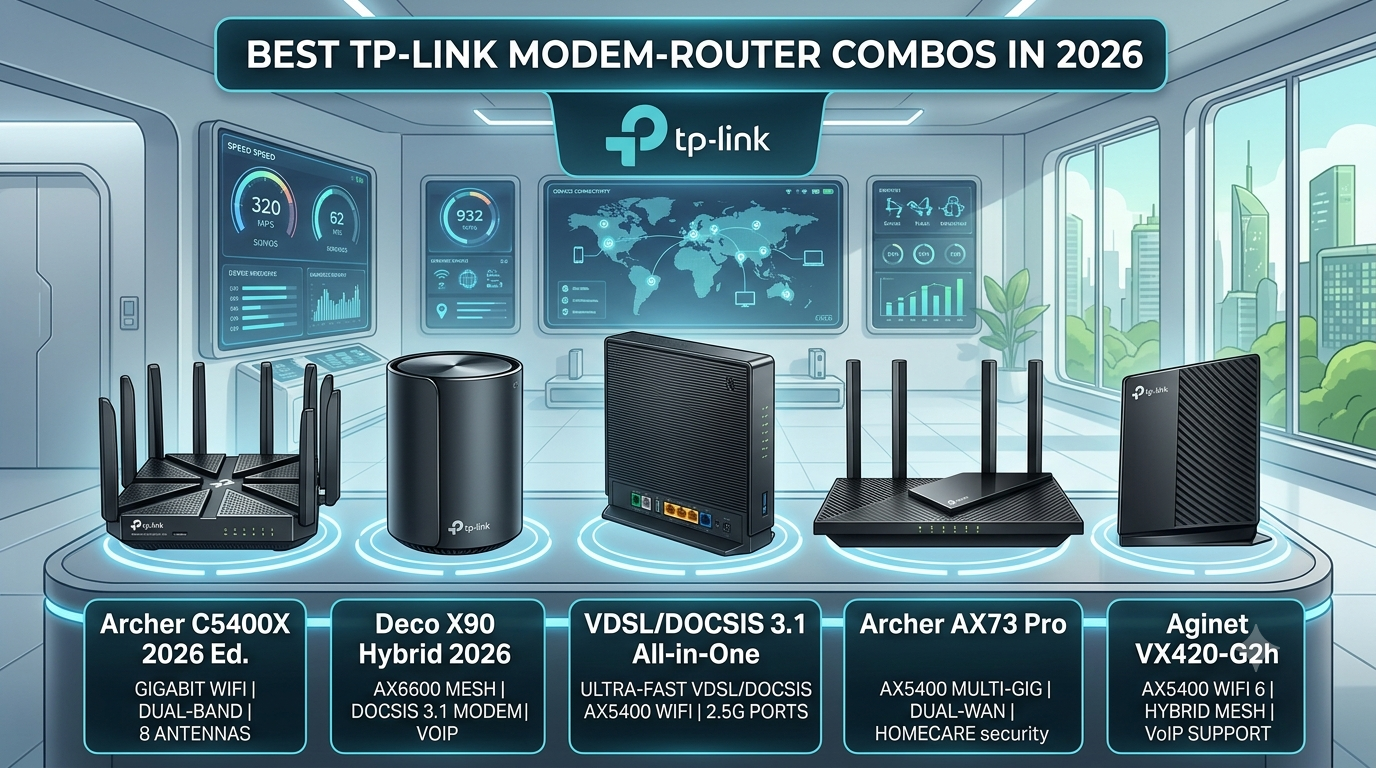 Best TP-Link Modem-Router Combos in 2026